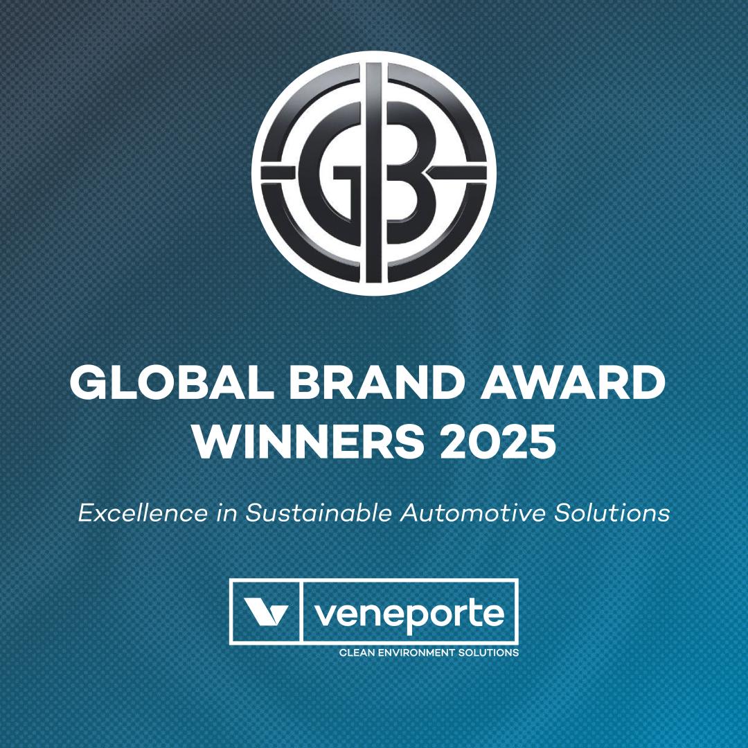 Veneporte premiata con un riconoscimento internazionale per la sostenibilità da Global Brands Magazine