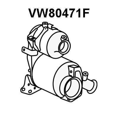 DPF.GOLF VII/A3 III/LEON III/OCTAVIA III 2.0TDi H/B/Br/Cp 04/12- W/ KAT
